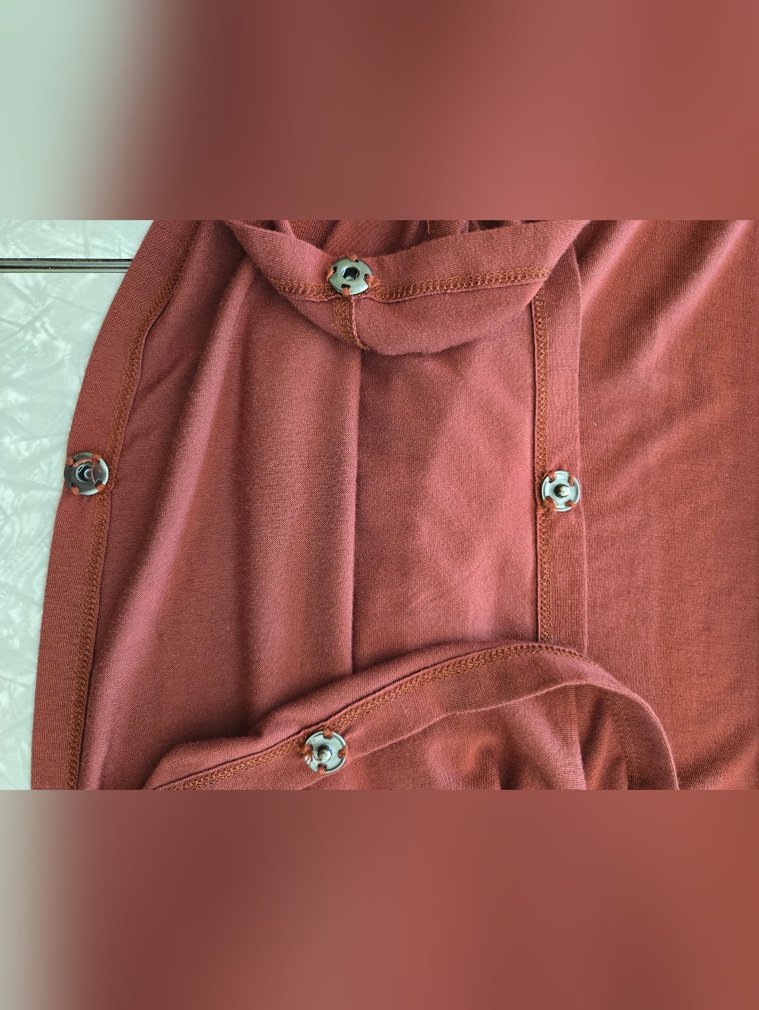 Encircled Chrysalis Cardi - Size Medium - Cinnamon — image 4 of 5